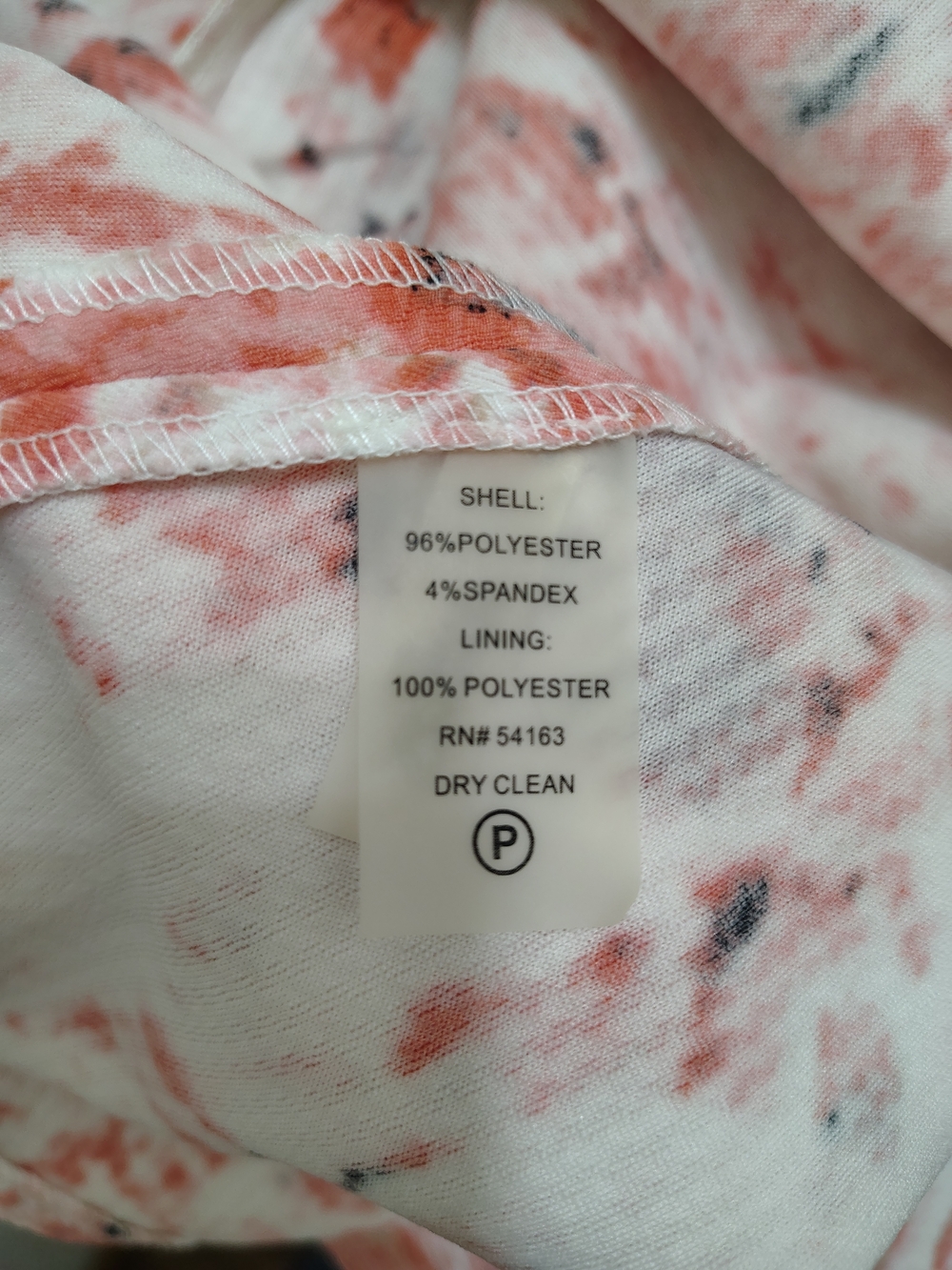 Ivanka Trump Sleeveless Fit & Flare Dress  Pink And White Blurred Print Size 4 - Picture 3 of 6